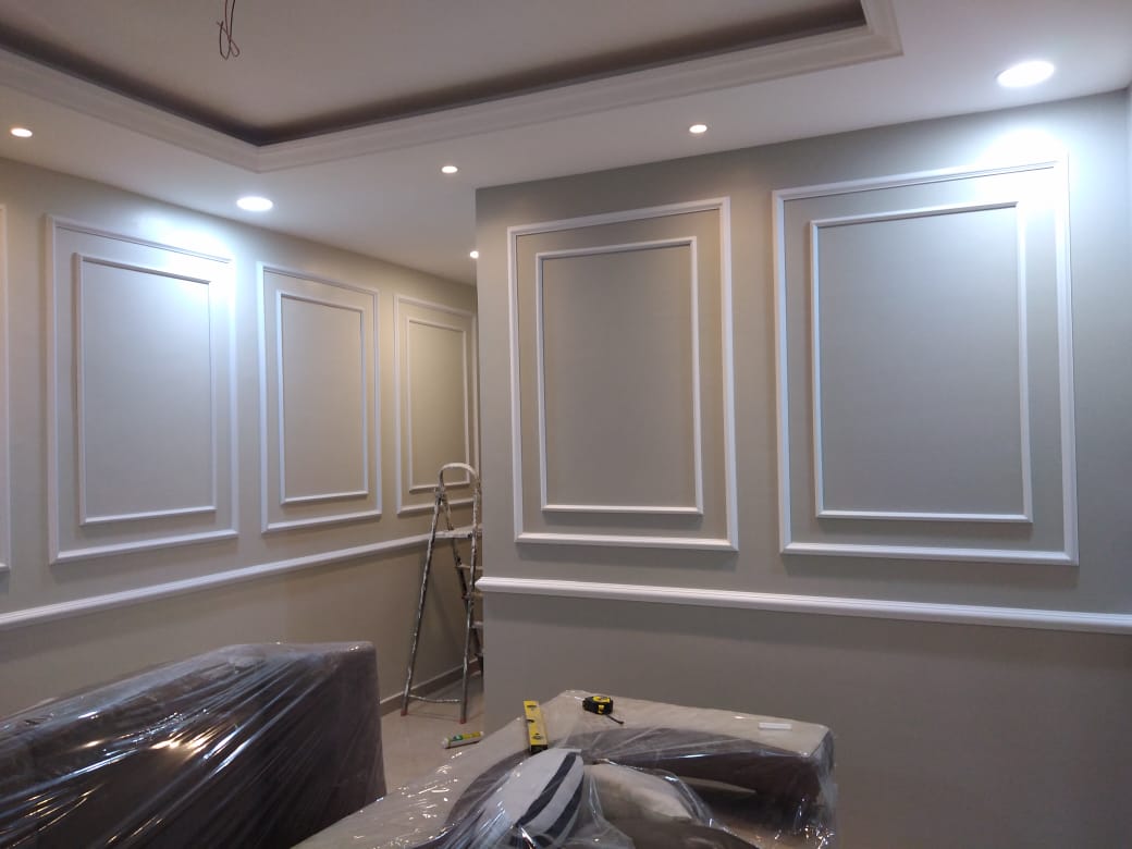 عمل جديد لـ الديكورات الداخليه والخارجيه 