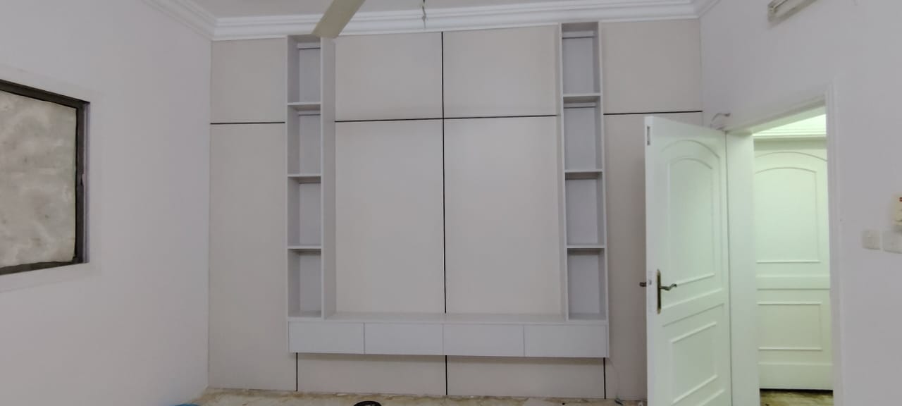 عمل جديد لـ الديكورات الداخليه والخارجيه 