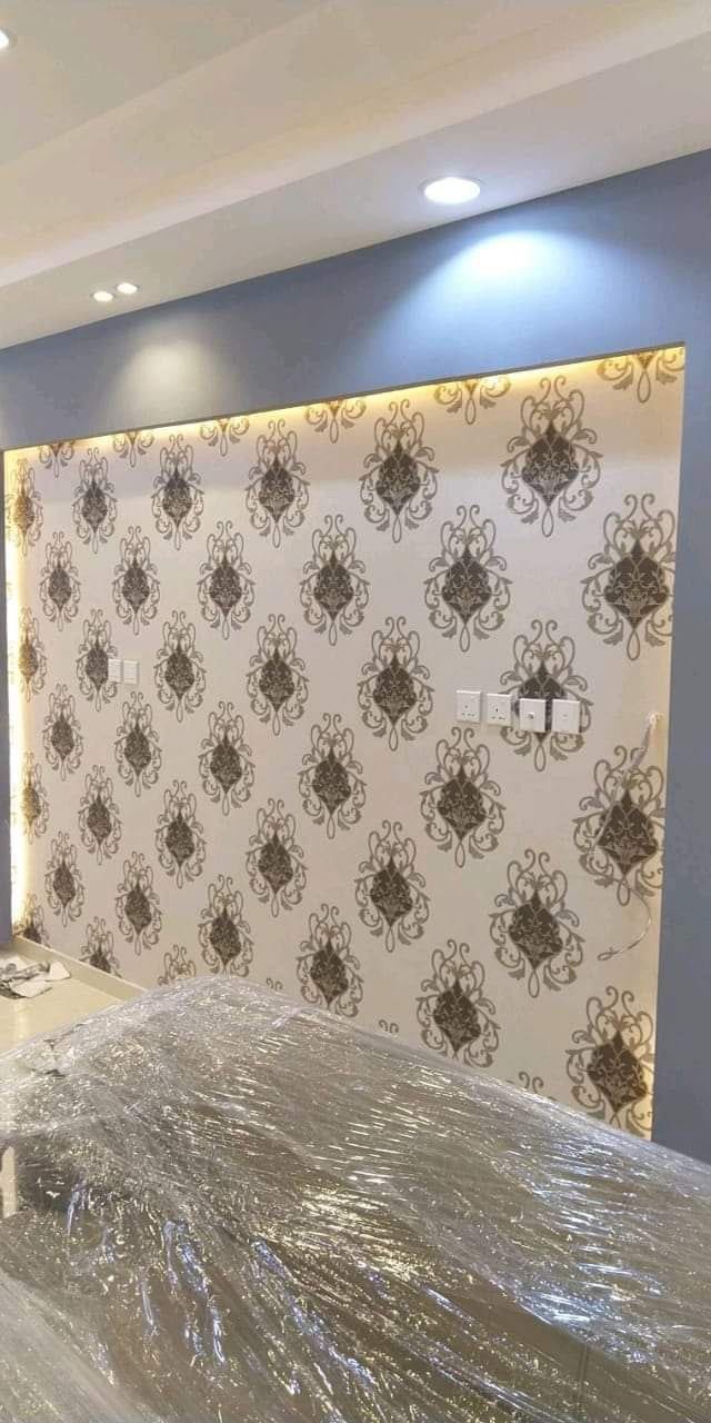 عمل جديد لـ الديكورات الداخليه والخارجيه 