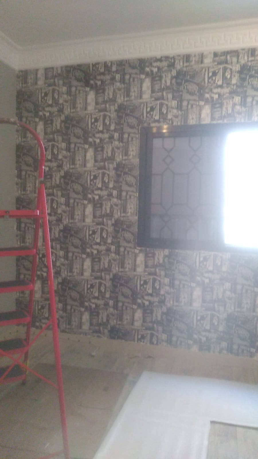 عمل جديد لـ الديكورات الداخليه والخارجيه 